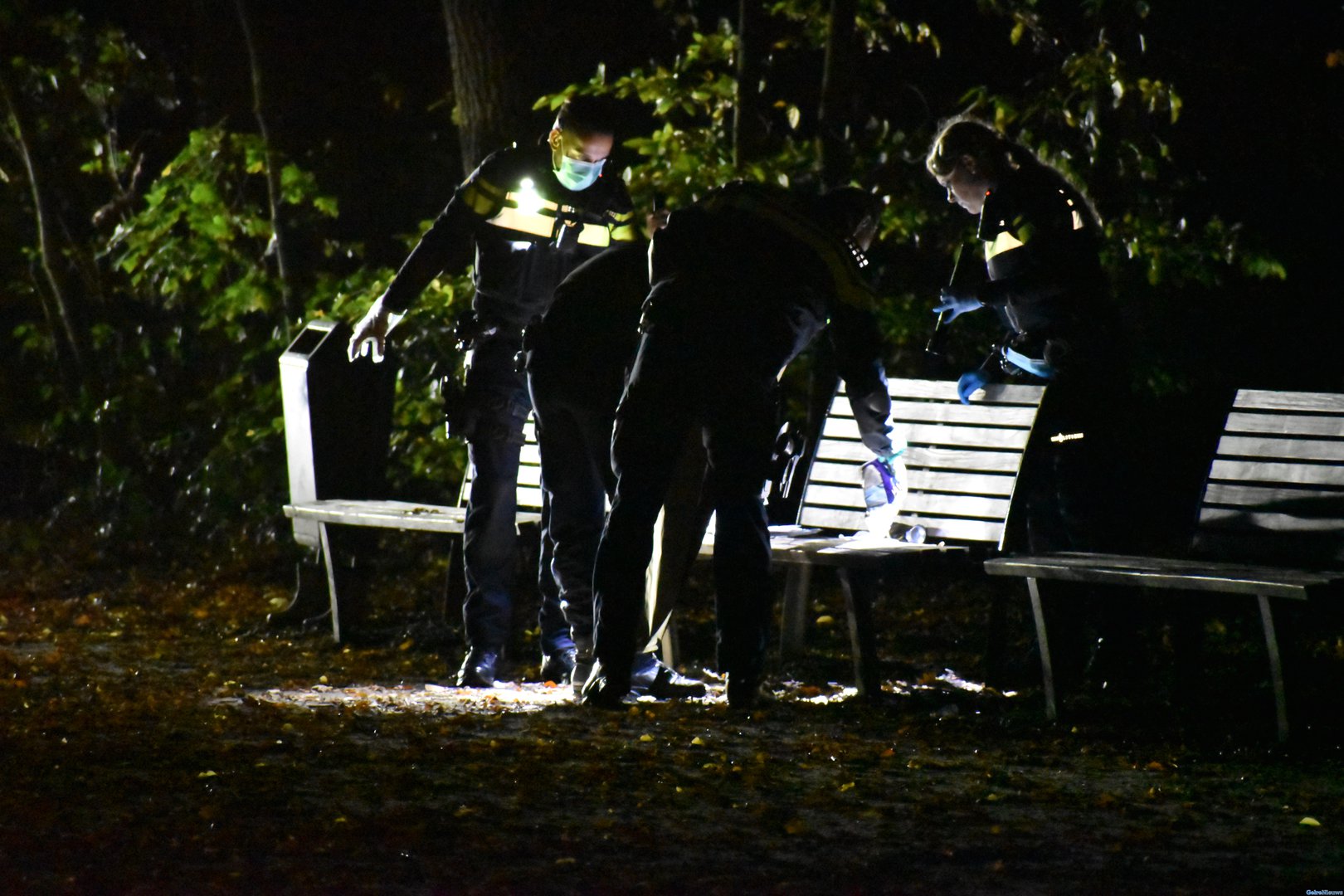 Politiemacht bij park Presikhaaf was vanwege overval