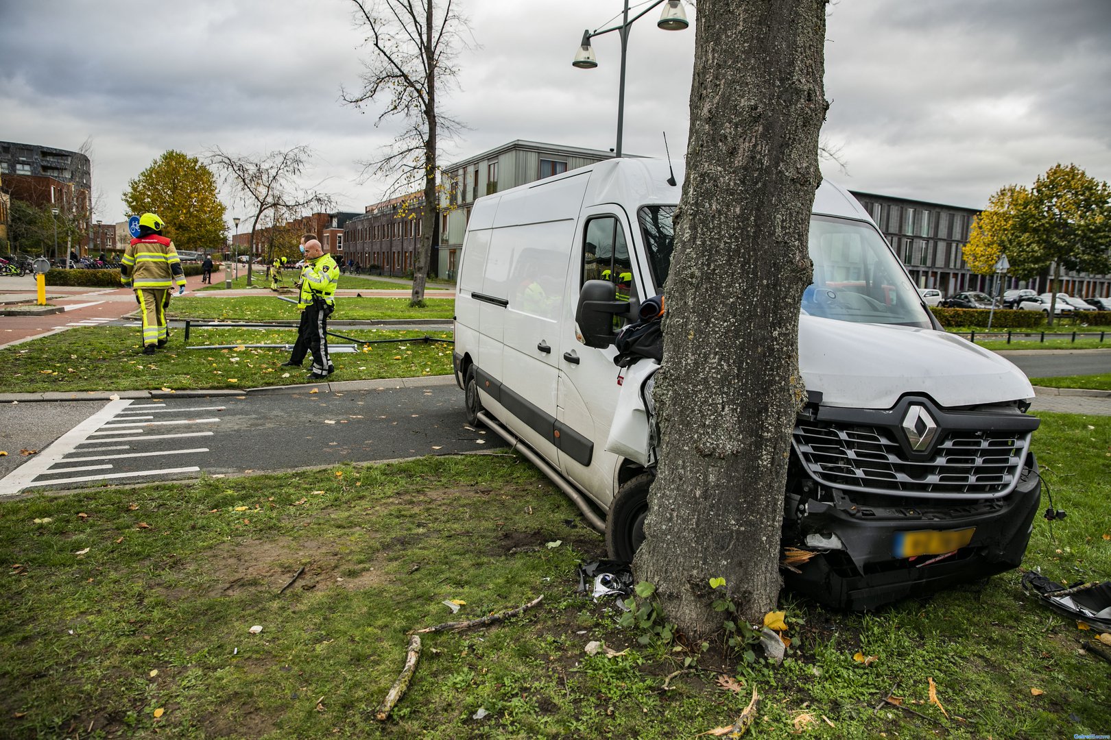 Pakketbezorger gereanimeerd na ongeval Nijmegen