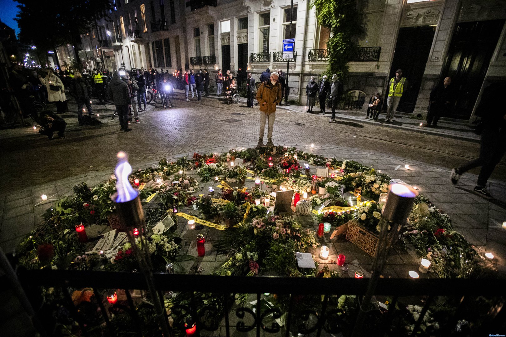 Foto’s: Herdenking voor doodgeslagen Jan in Arnhem