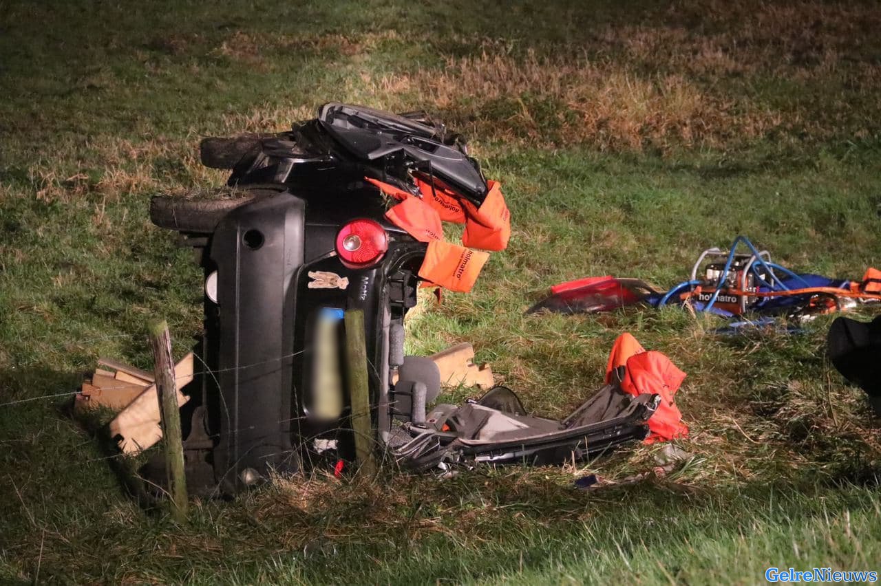 Weg tussen Brummen en Zutphen afgesloten na fors ongeval