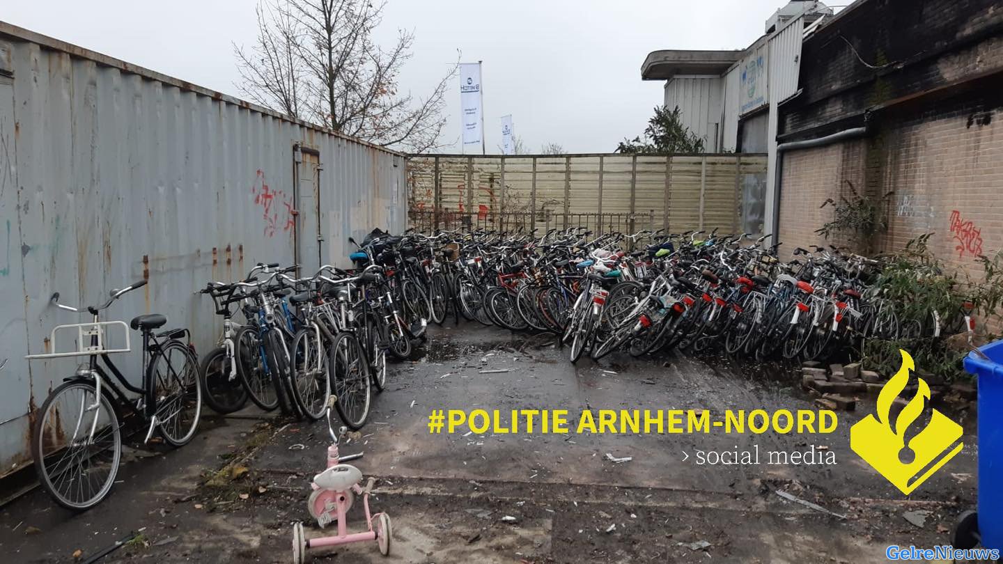 Fiets gestolen? Vermoedelijk staat deze hier tussen
