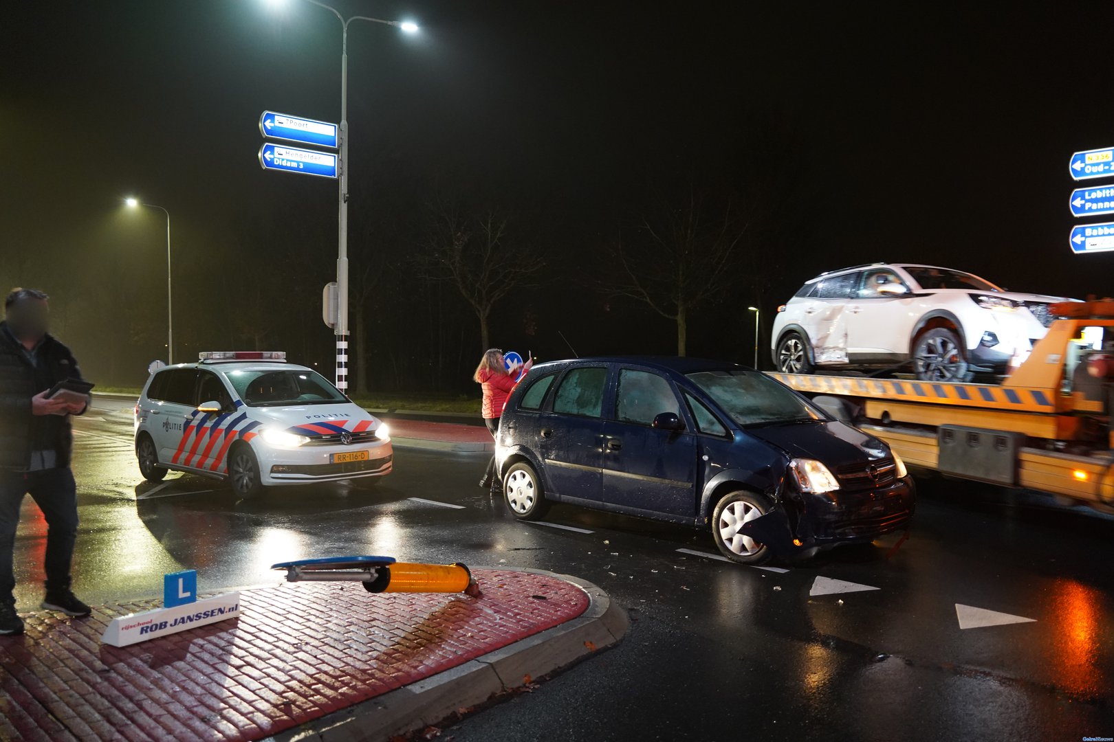 Ongeval met lesauto in Zevenaar