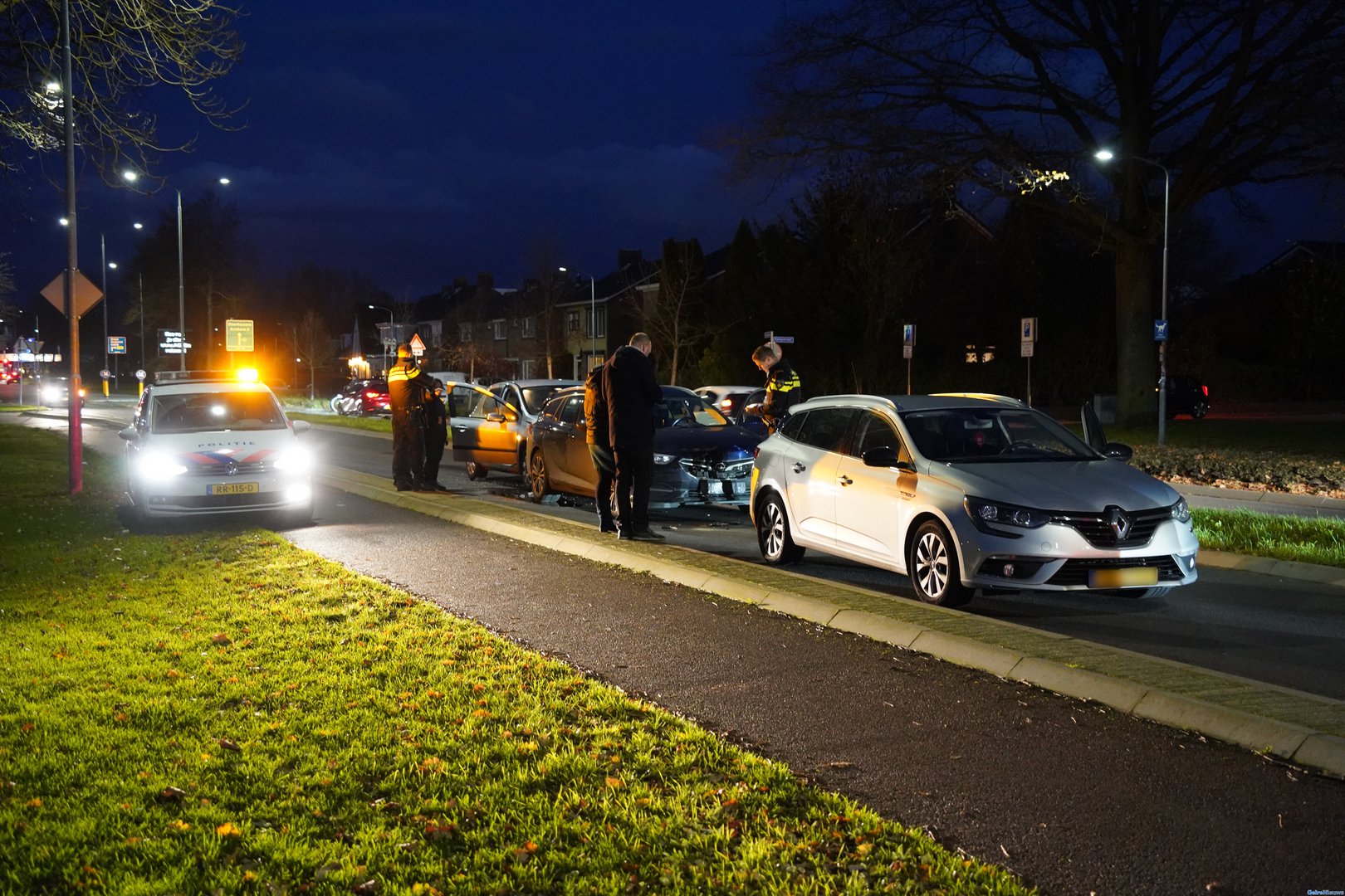 Kettingbotsing met vier auto’s in Zevenaar