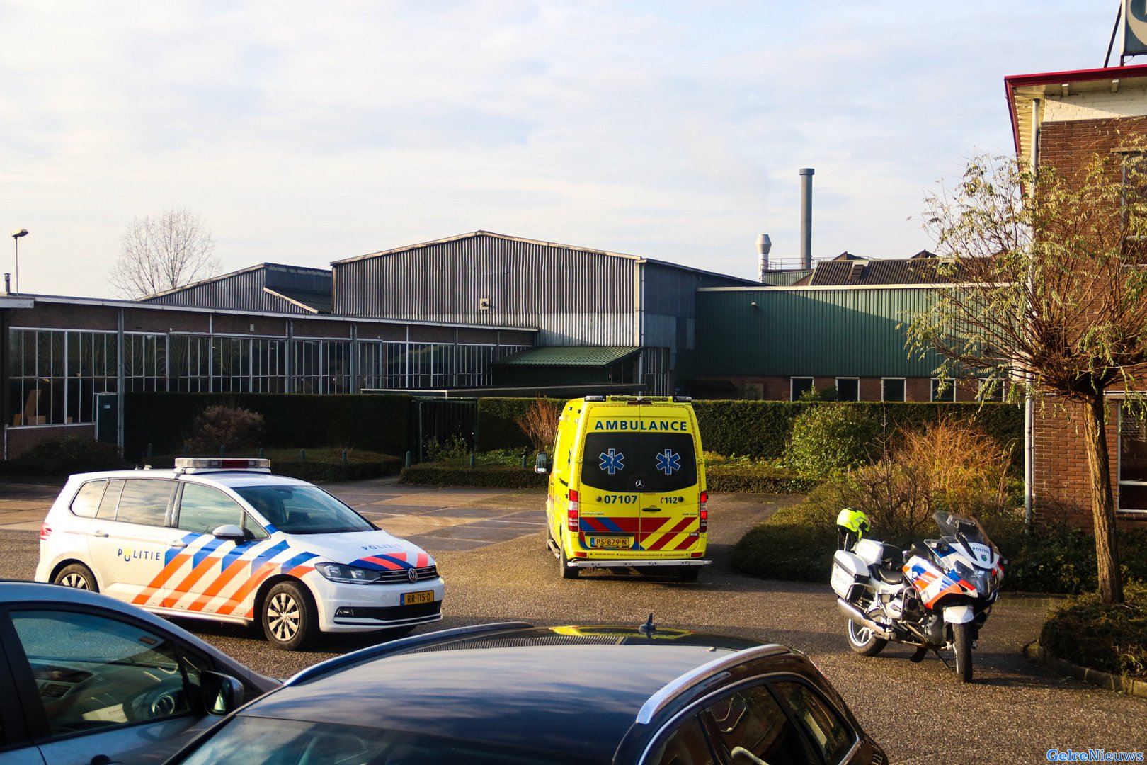 Gewonde bij bedrijfsongeval Gieterij in Doesburg
