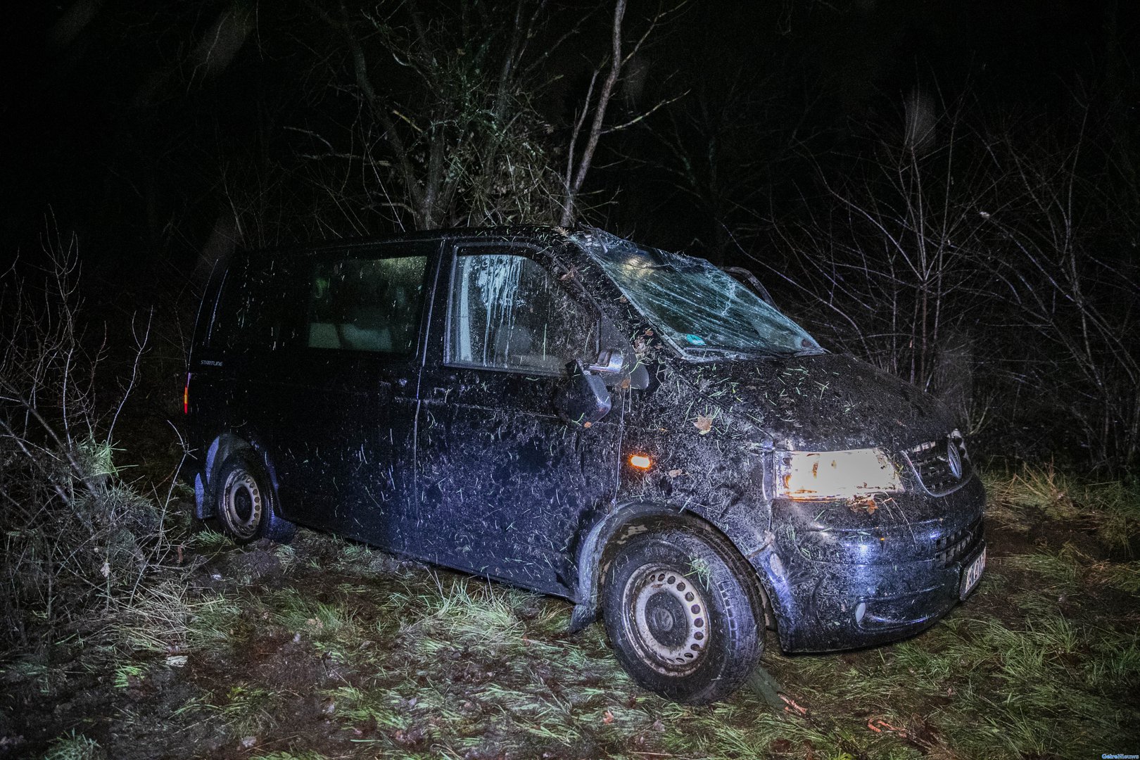 Ongeval op knooppunt Grijsoord bij Arnhem