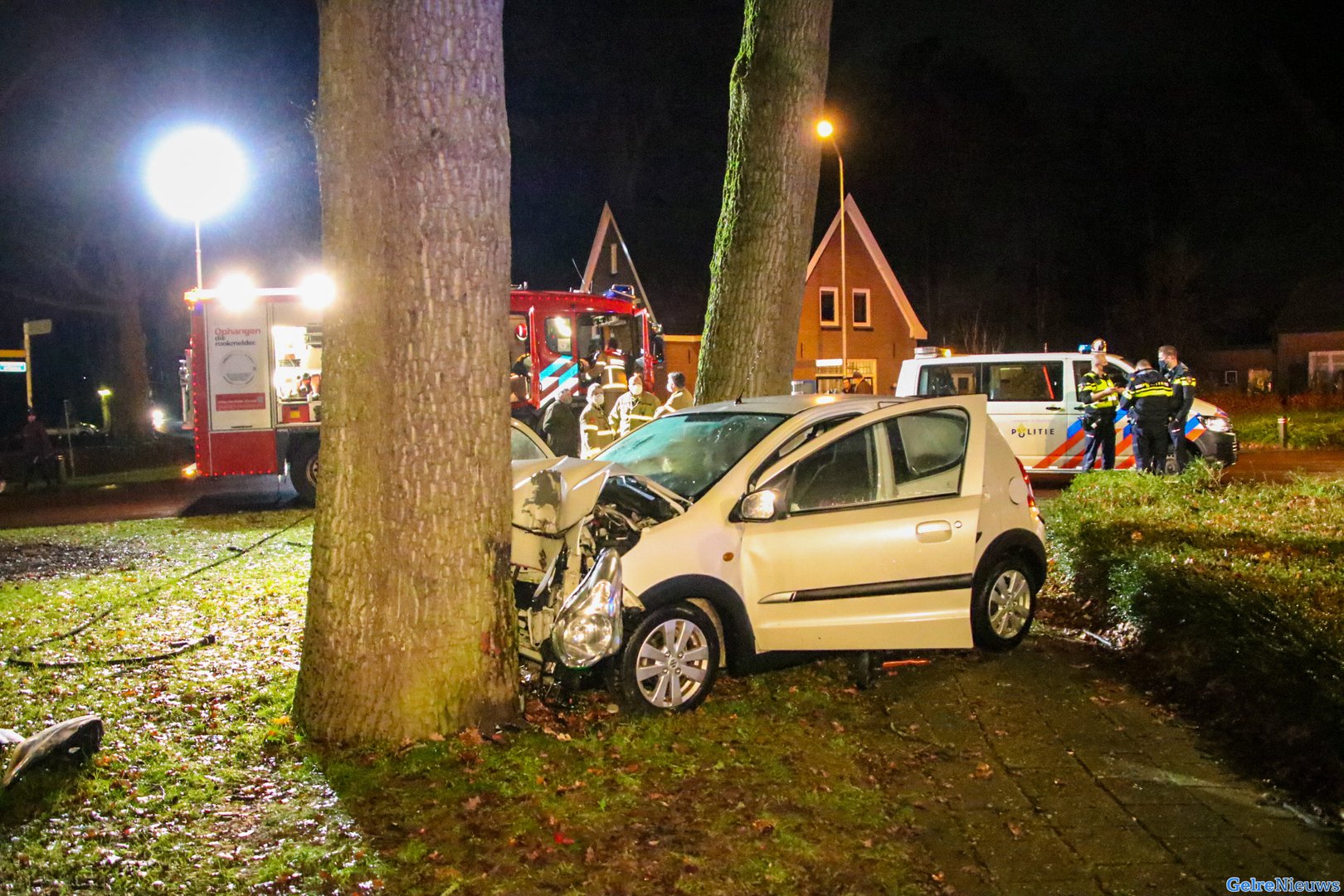 Man raakt gewond bij ongeval in Brummen