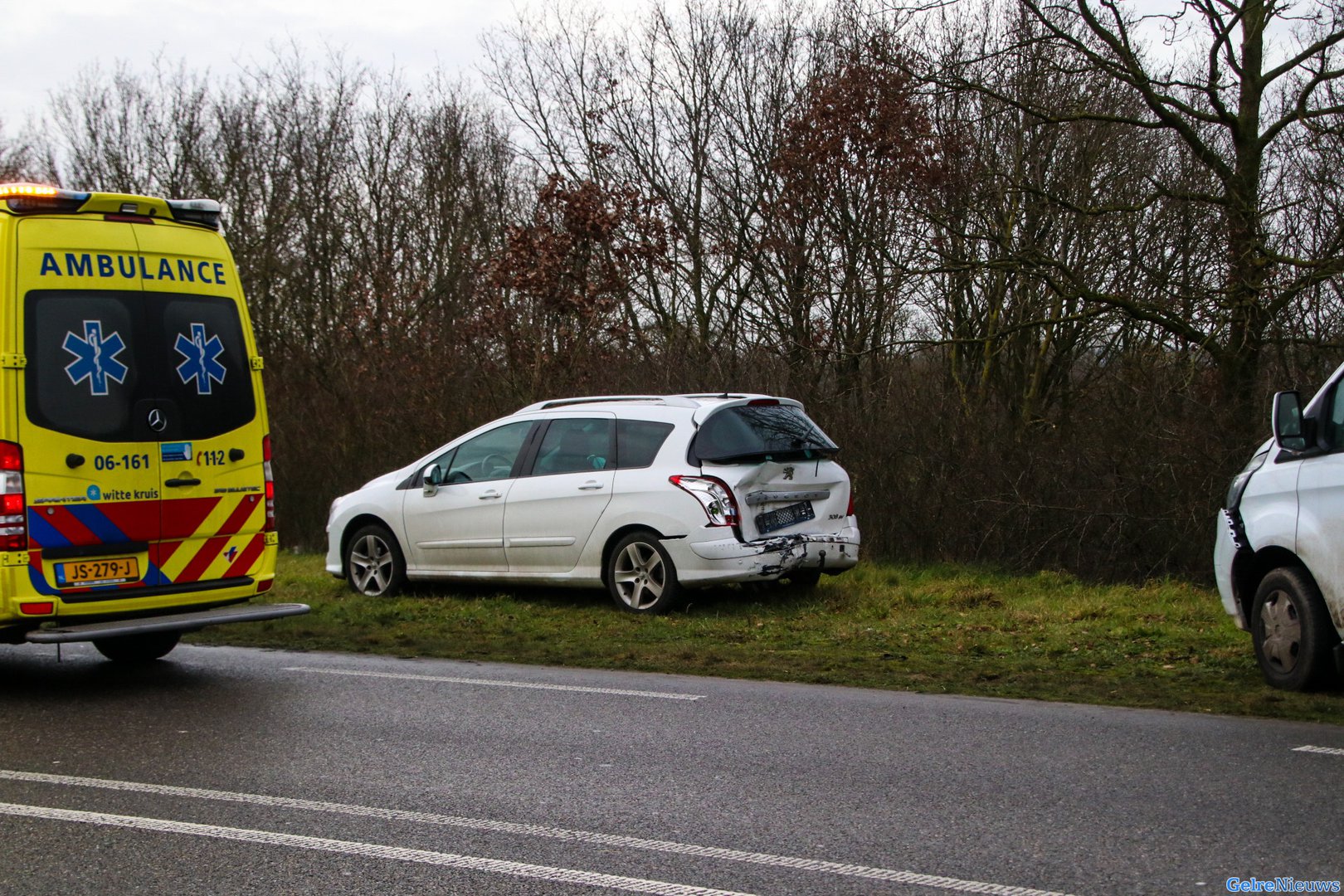 Ongeval op IJsselgouw tussen Brummen en Zutphen