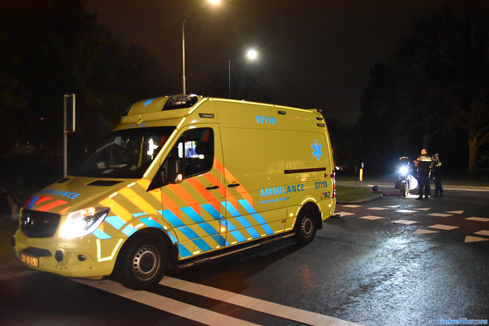 Auto gevlucht na aanrijding met scooter in Oosterbeek