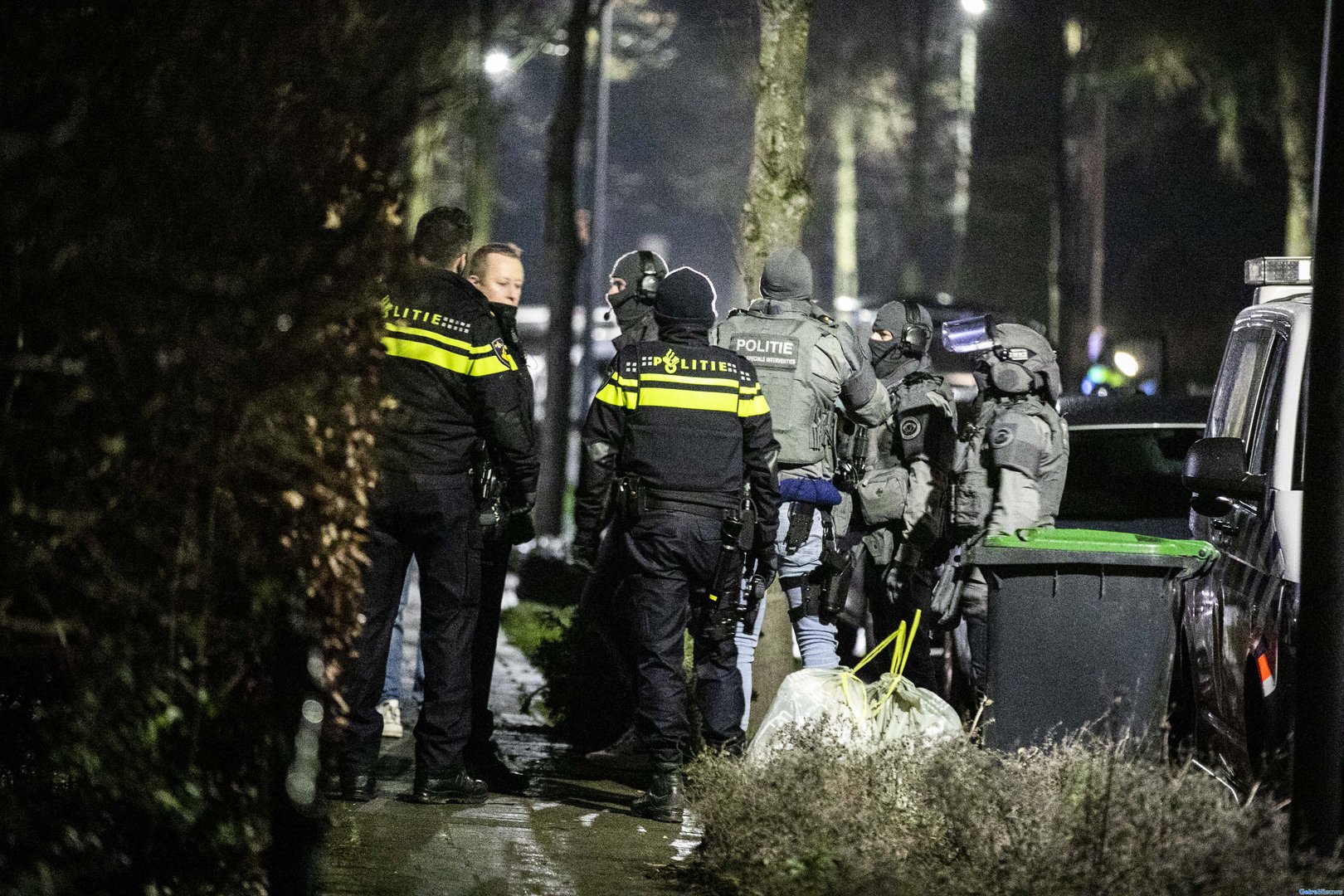 Arrestatieteam in actie in Ellecom vanwege verwarde man