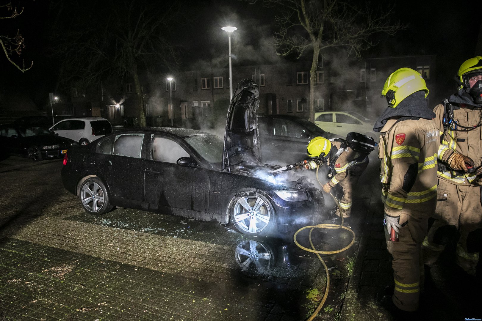Zevende autobrand van het jaar in Arnhem