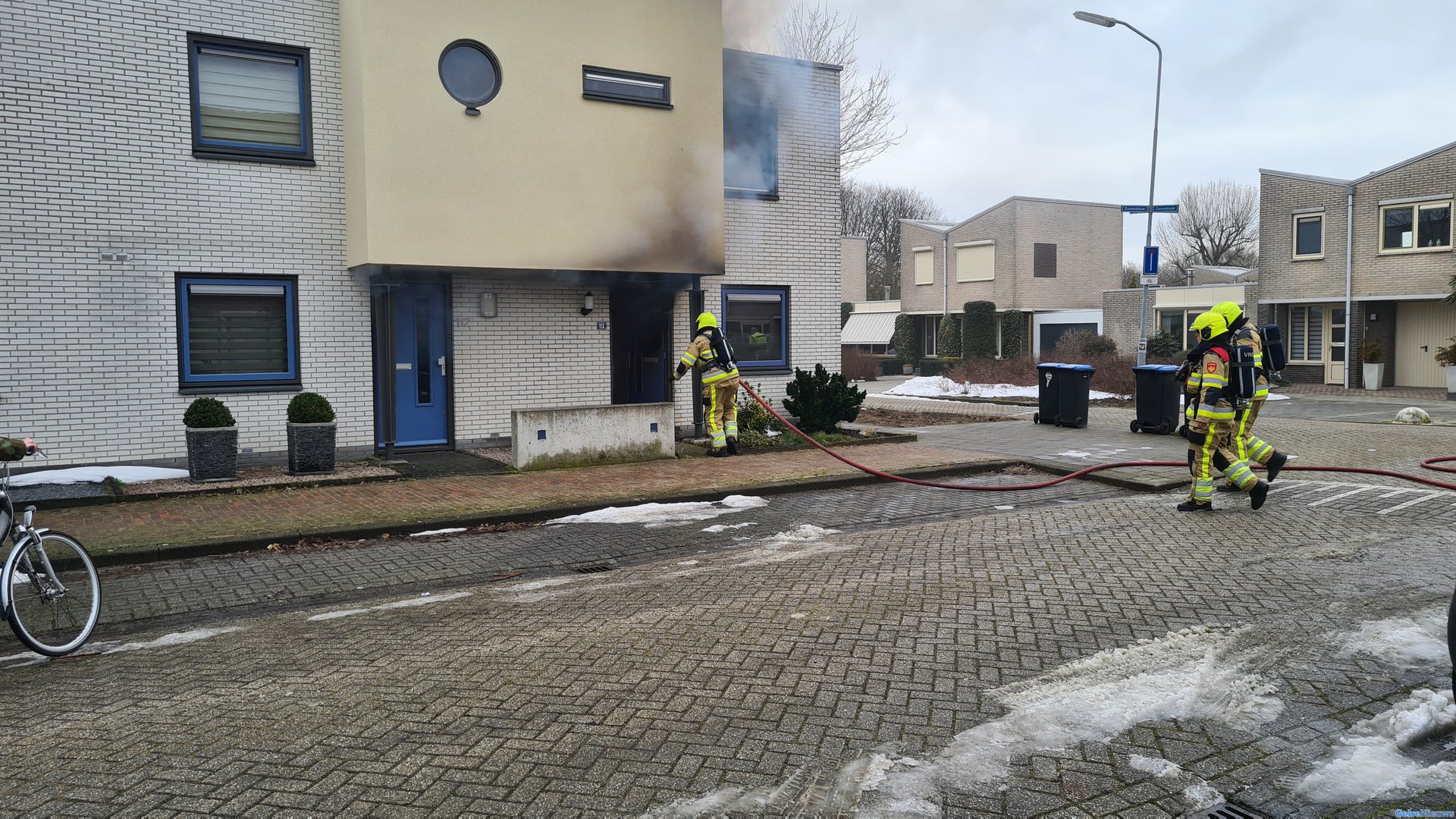 Brand in meterkast zorgt voor flinke rookontwikkeling