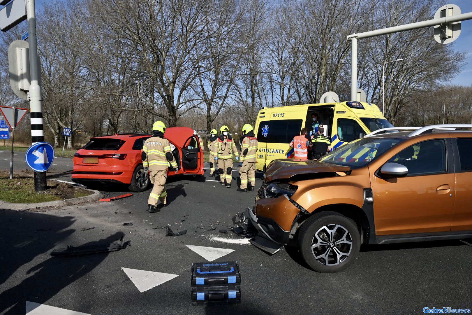 Ongeval op de Pleijroute N325 in Arnhem
