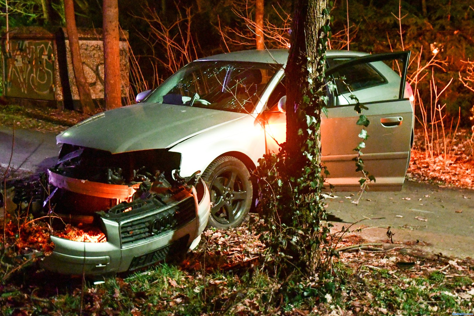 19-jarige Puttenaar rijbewijs kwijt na crash tegen boom