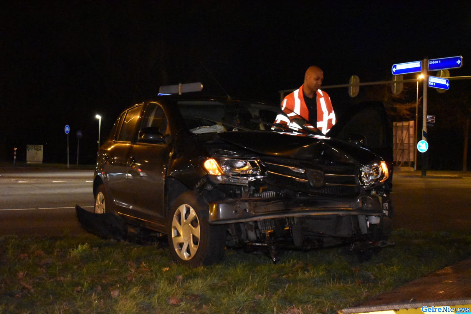 Auto total loss na ongeval in Arnhem