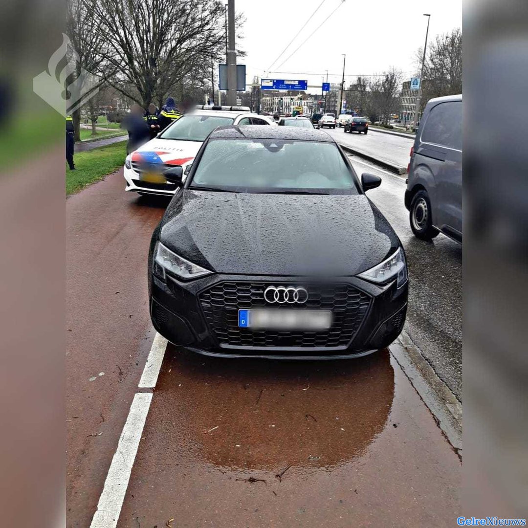 Bestuurder raakt auto en rijbewijs kwijt na asociaal rijgedrag