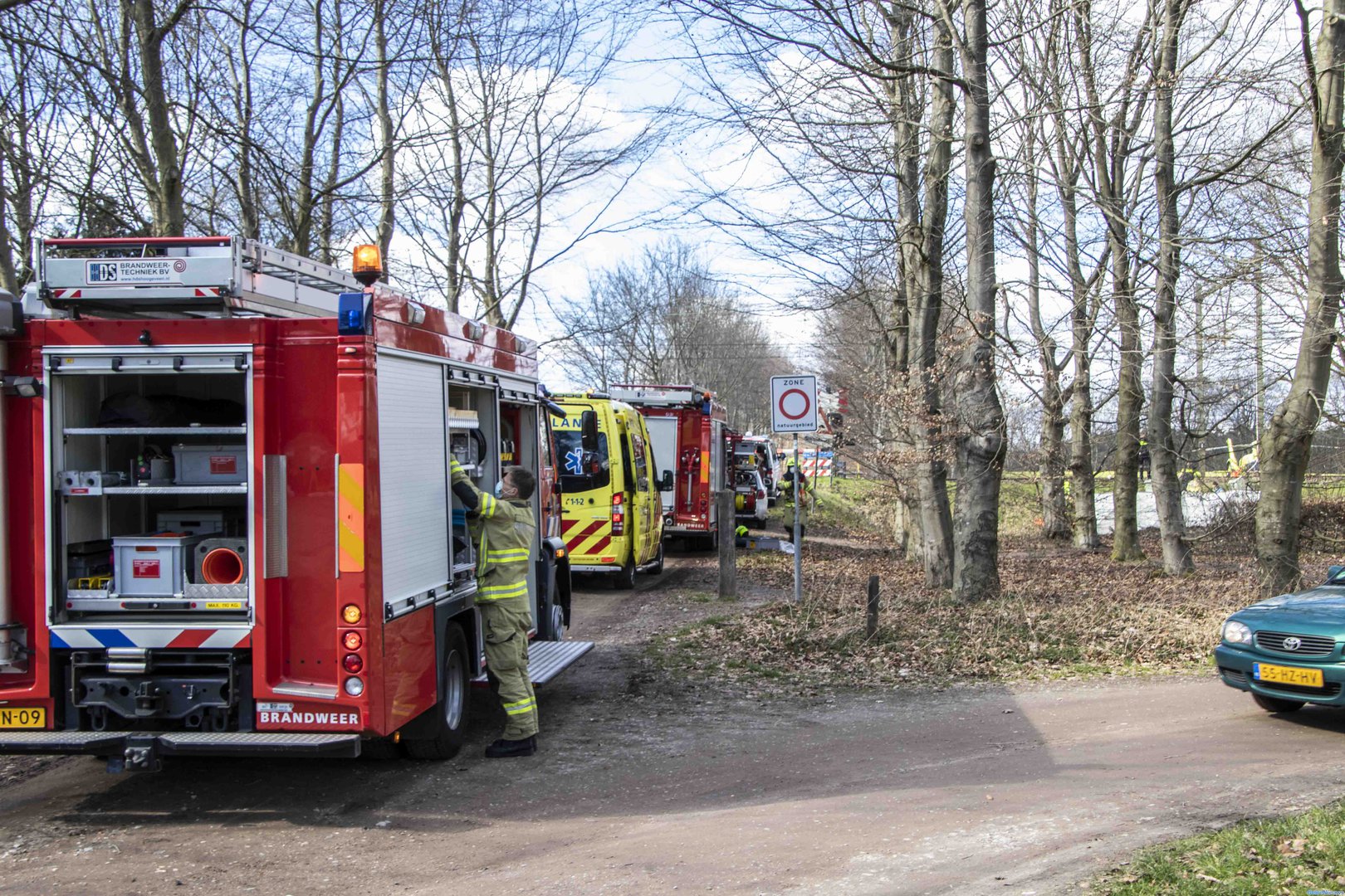 Persoon aangereden door trein bij Ellecom