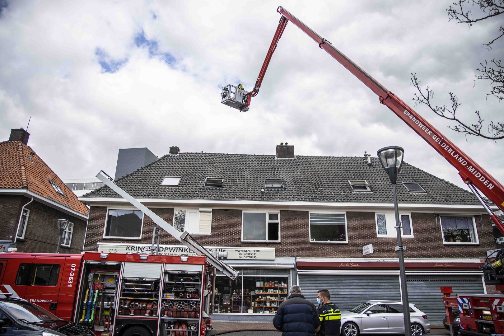 Brand in woning in Velp: Veel rookontwikkeling