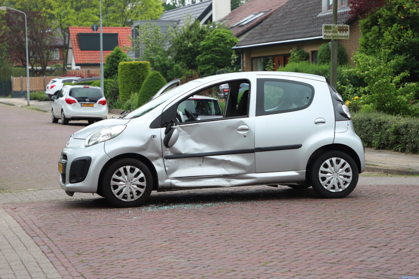 Bestuurder in korte tijd twee keer betrokken bij ongeval