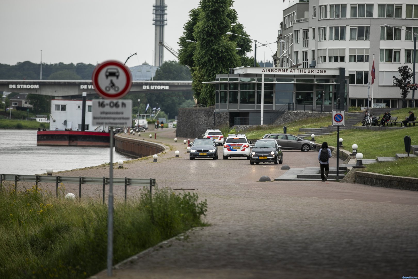 Eerste boetes uitgedeeld op Rijnkade Arnhem