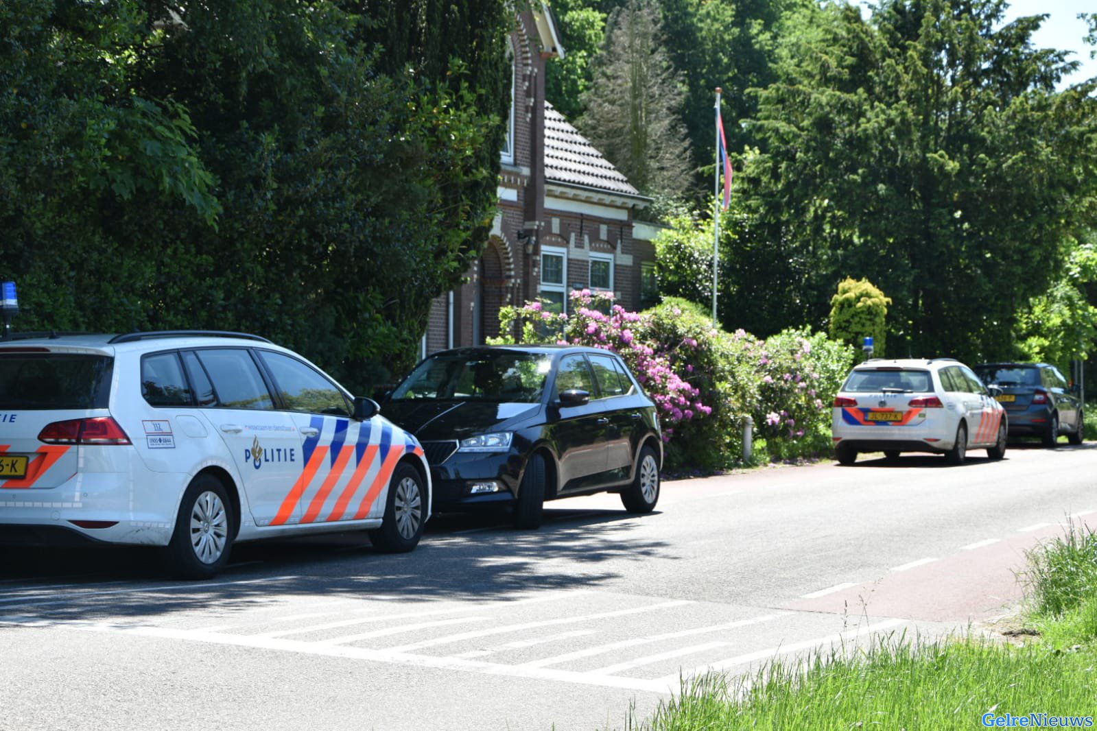 Politie in actie voor ontmanteling drugslab in Beek