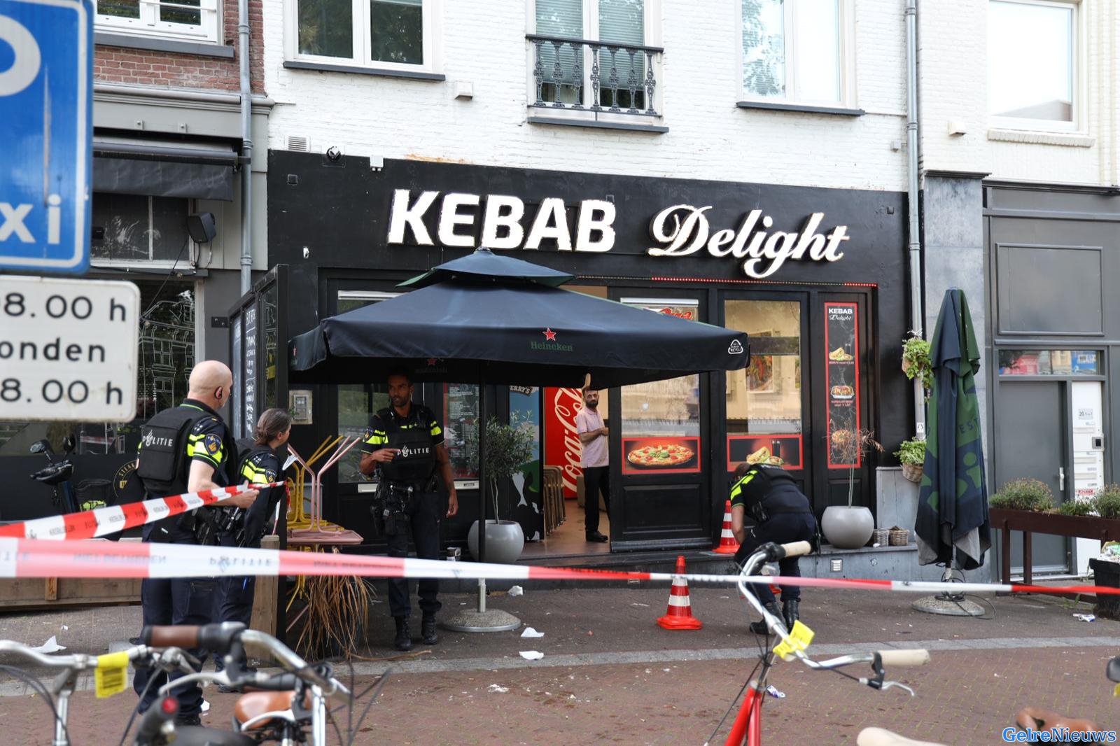 Eetgelegenheid beschoten in Arnhemse binnenstad