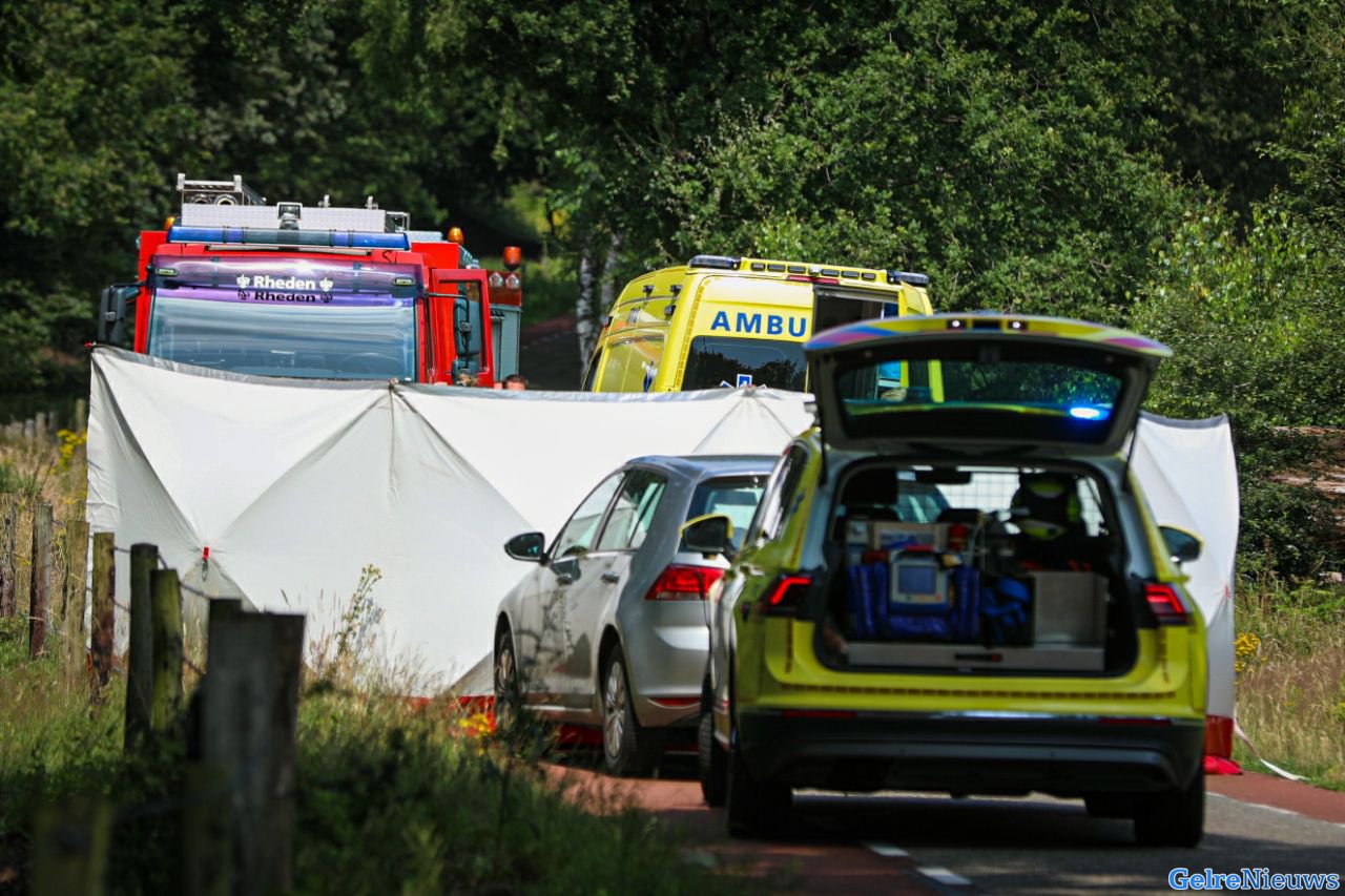 Fietser overleden na ongeluk bij Posbank Rheden