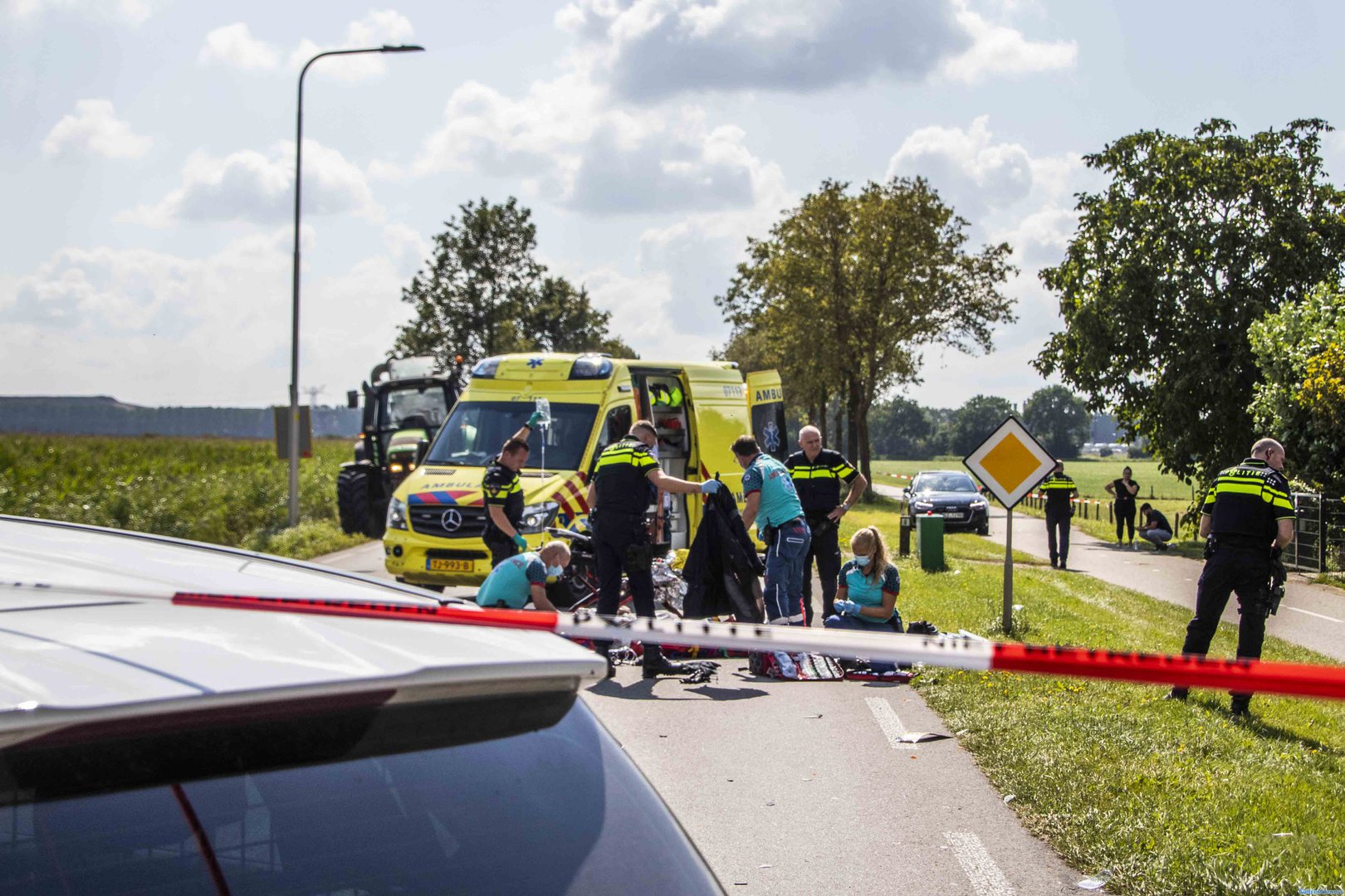 Motorrijder raakt zwaargewond bij ongeval in Angerlo