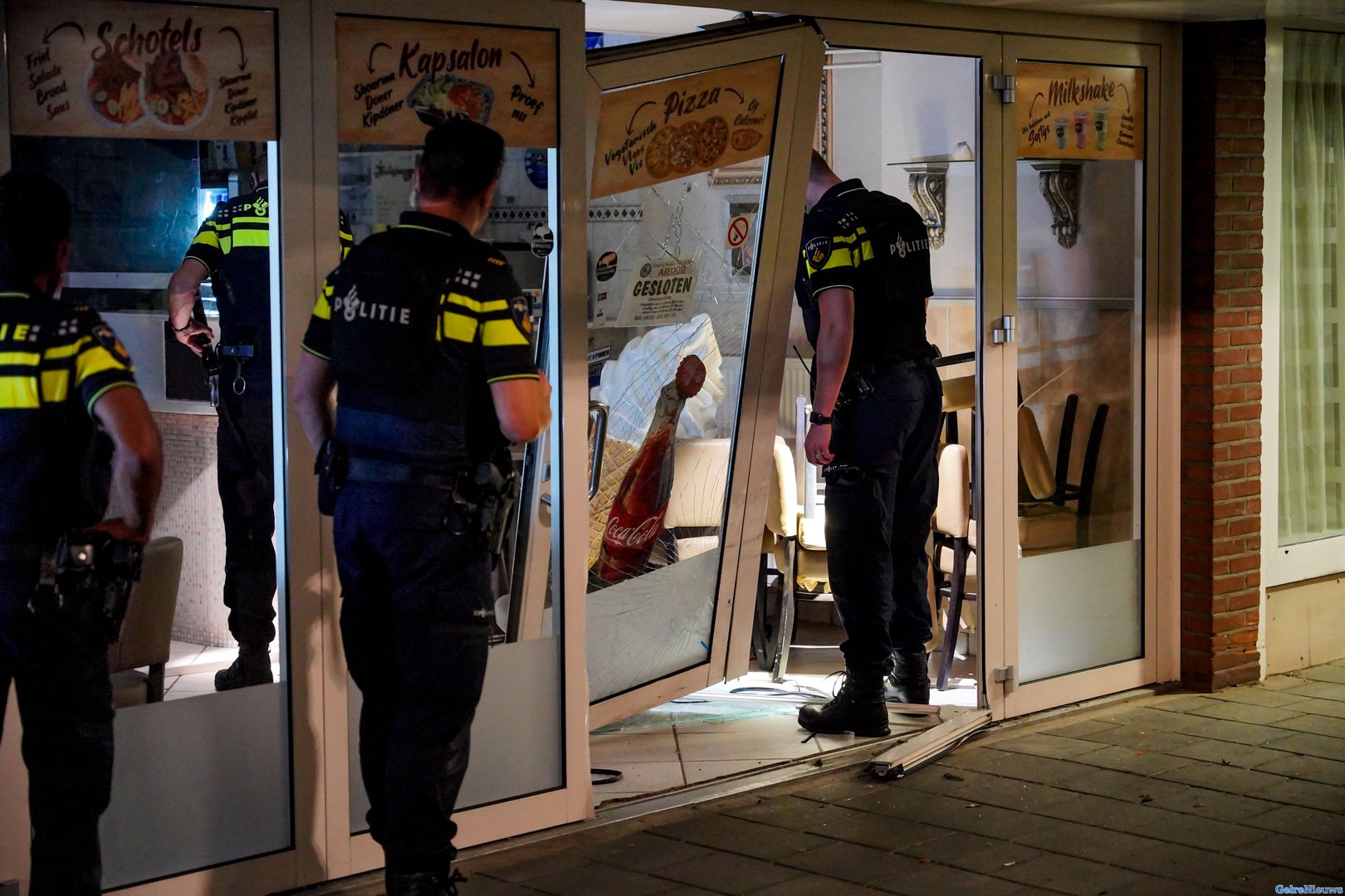 Vier ramkraken in Nijmegen, Lent en Gendt