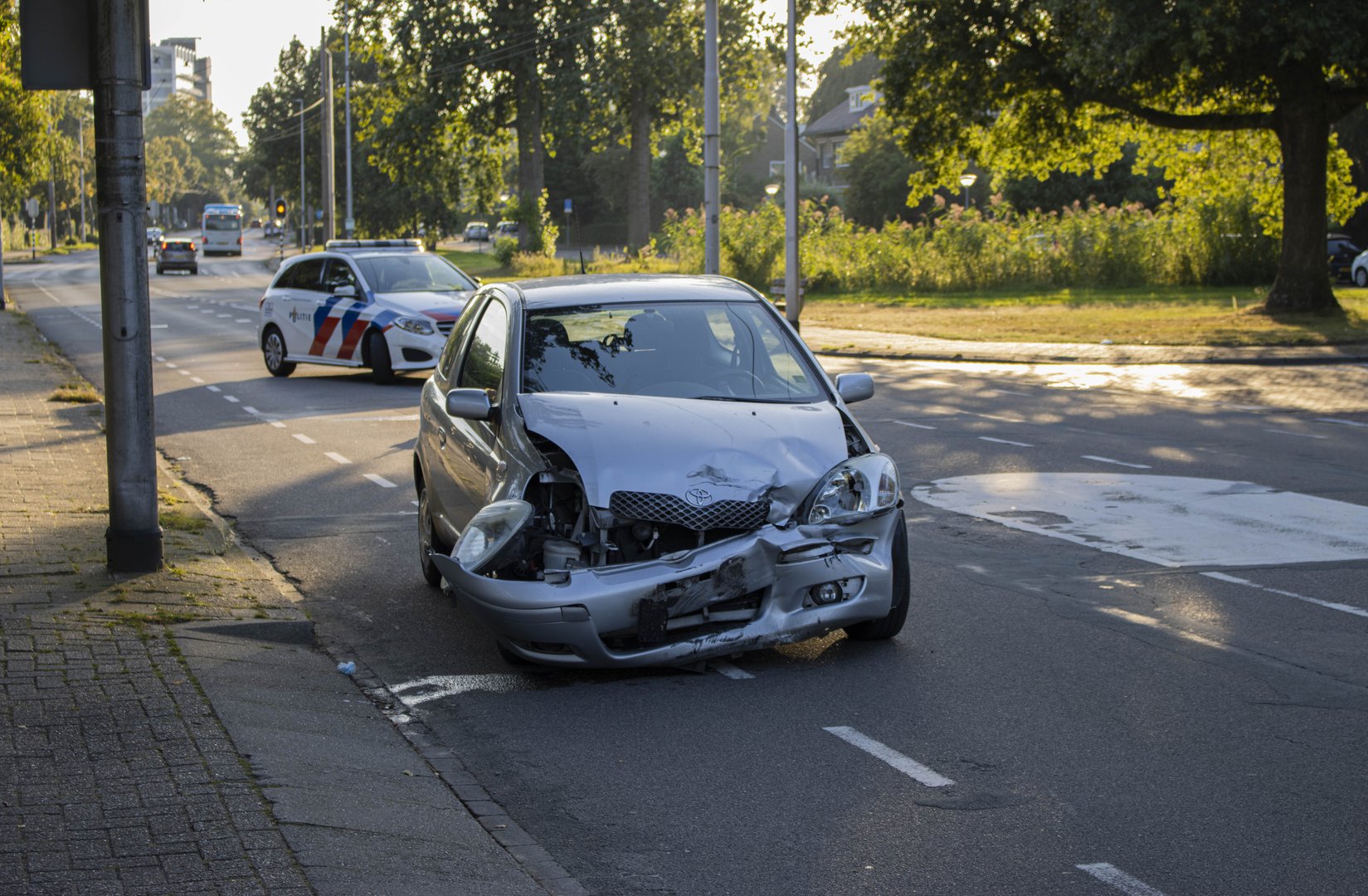 Wéér een ongeval op de Velperweg in Arnhem