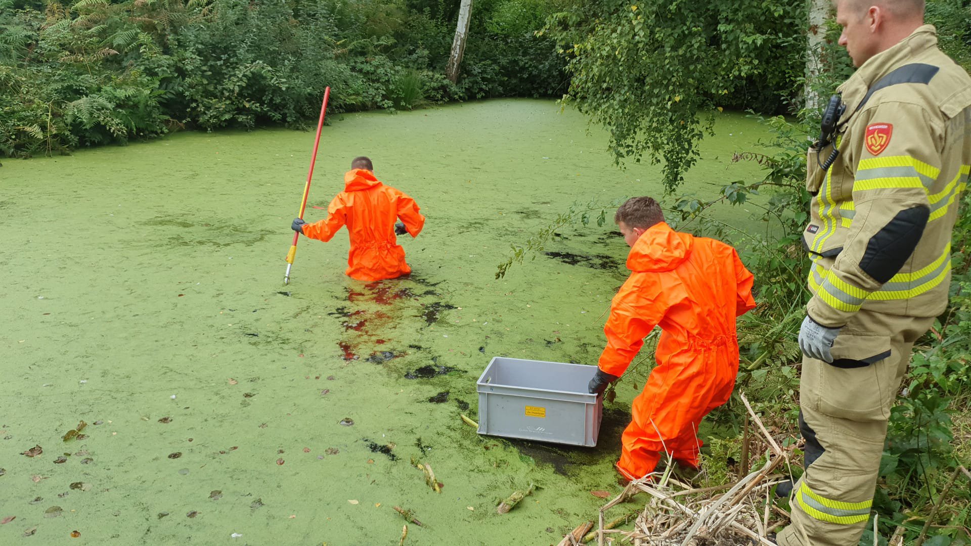 Buit van woninginbraak teruggevonden in sloot in Ede