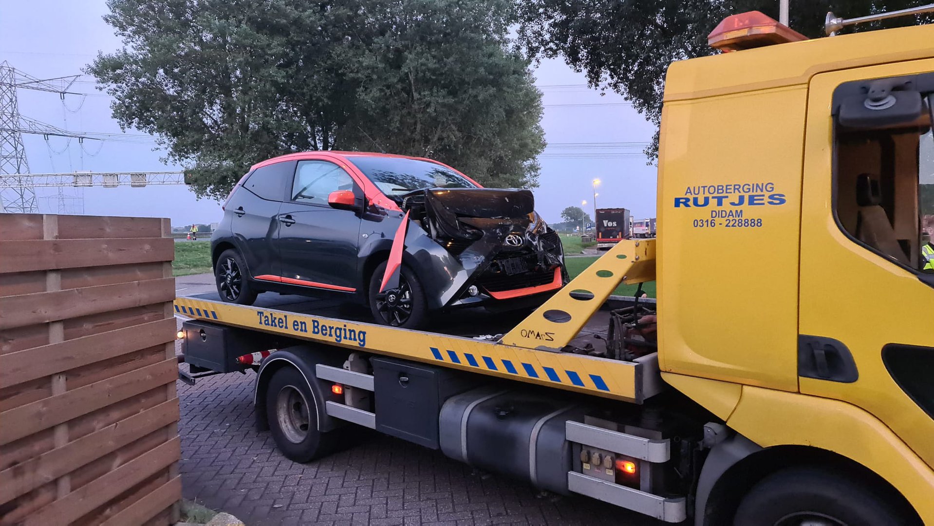 Flinke file na ongeval op A12 tussen Duiven en Zevenaar