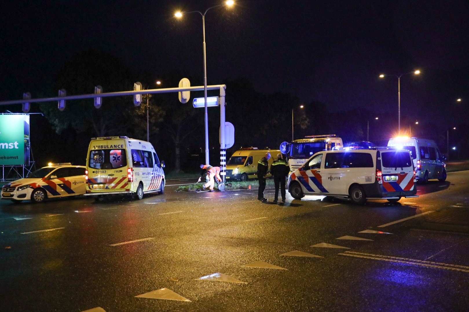 Twee gewonden bij ongeval op Pleijroute Arnhem