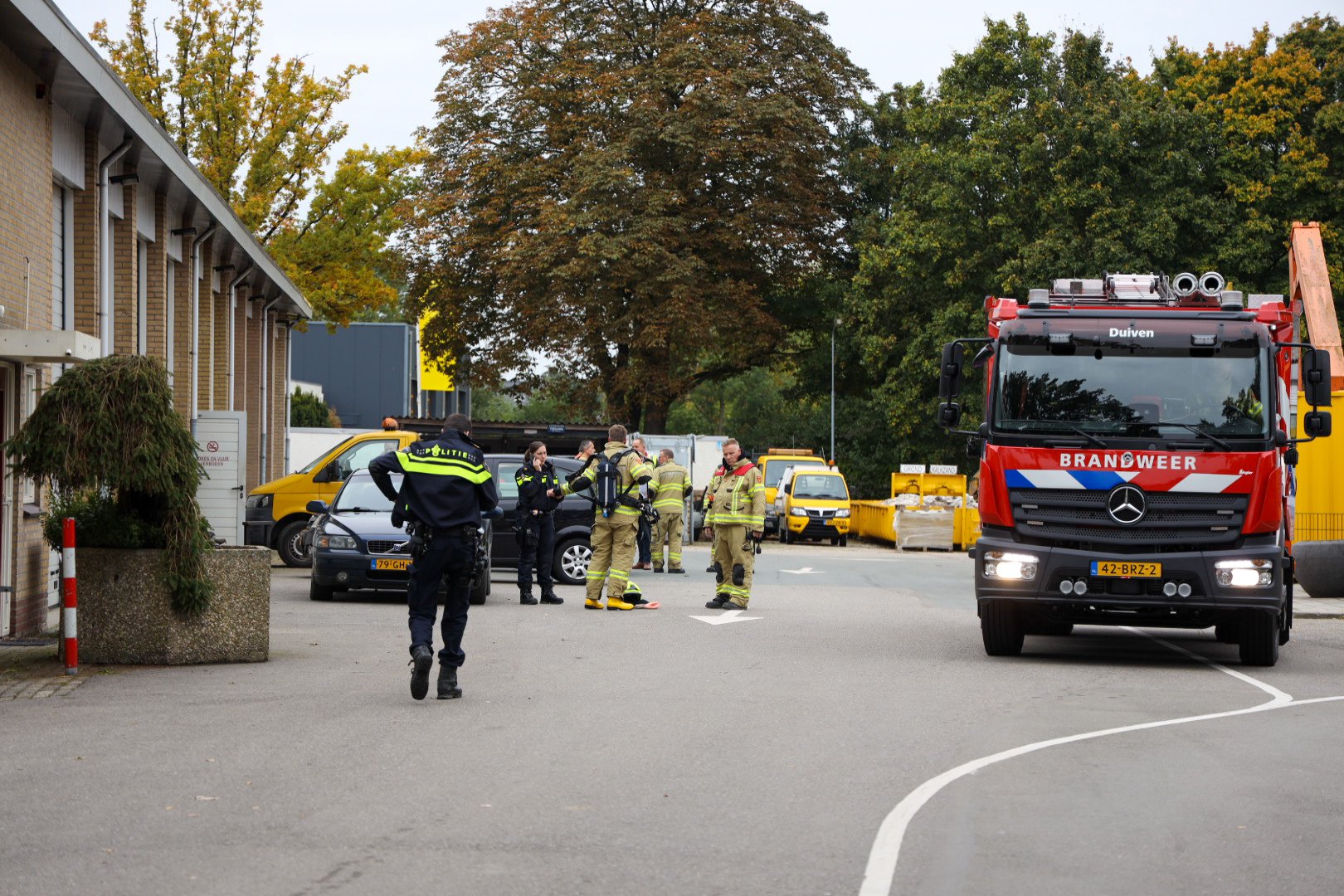 Gevaarlijke stoffen op gemeentewerf aangetroffen