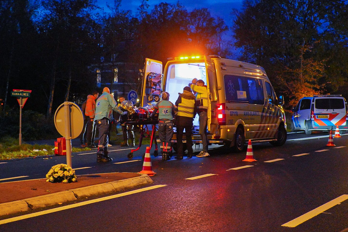 Opnieuw ernstige aanrijding op Kanaalweg