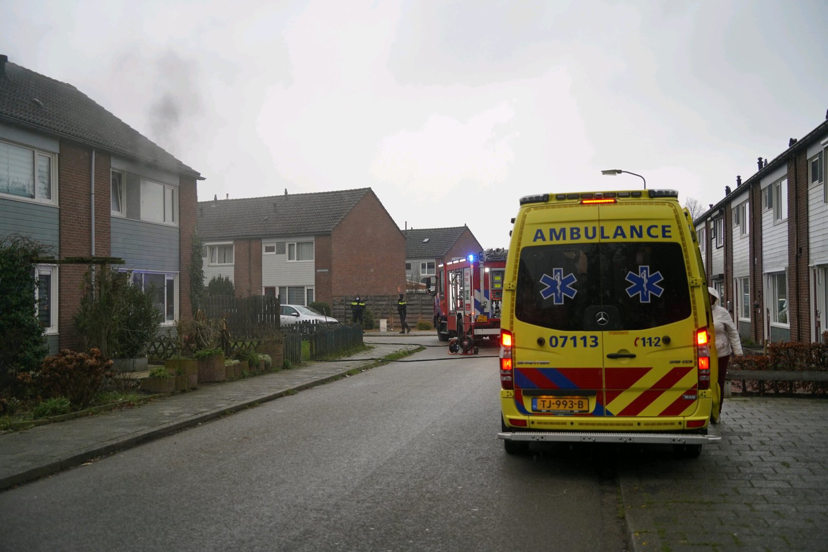 Brand in hoekwoning in Zevenaar: bewoner gewond