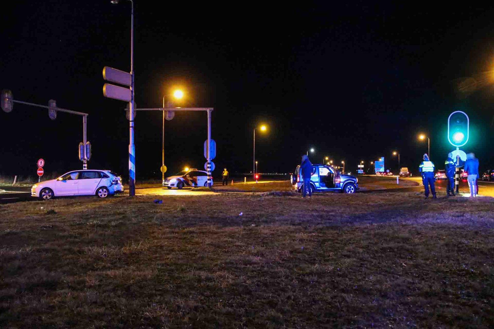 Aanrijding na over het hoofd zien van stoplicht in Ellecom
