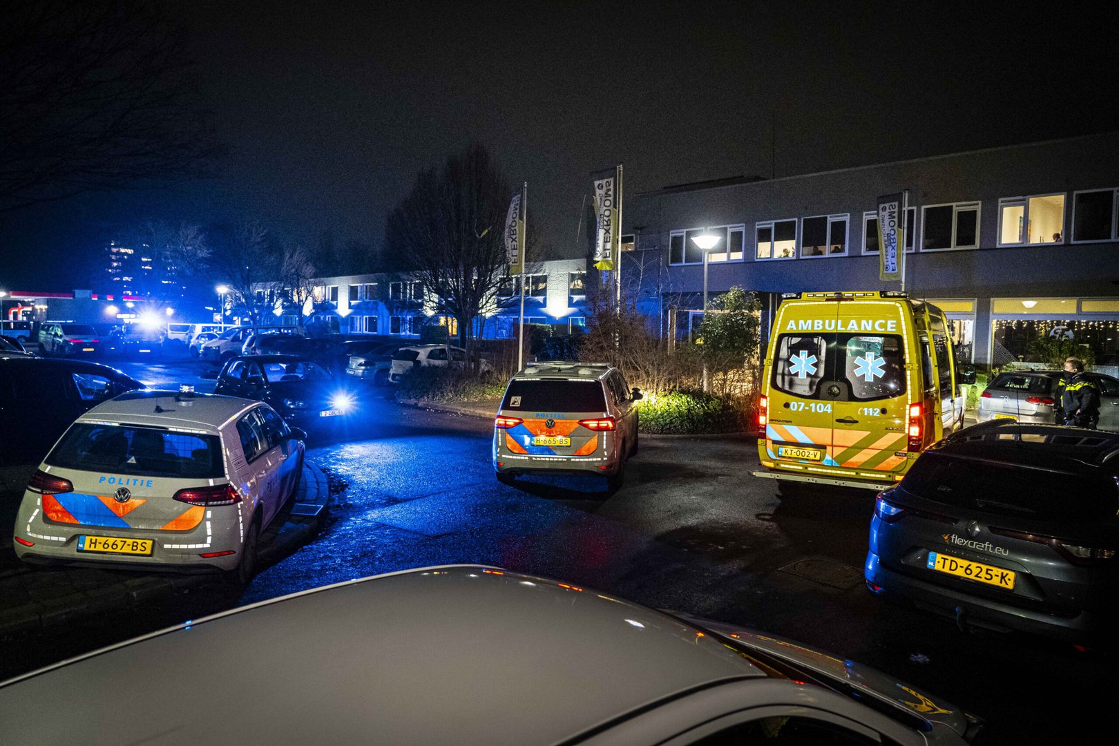 Steekpartij bij Flexrooms in Velp, vrouw gewond