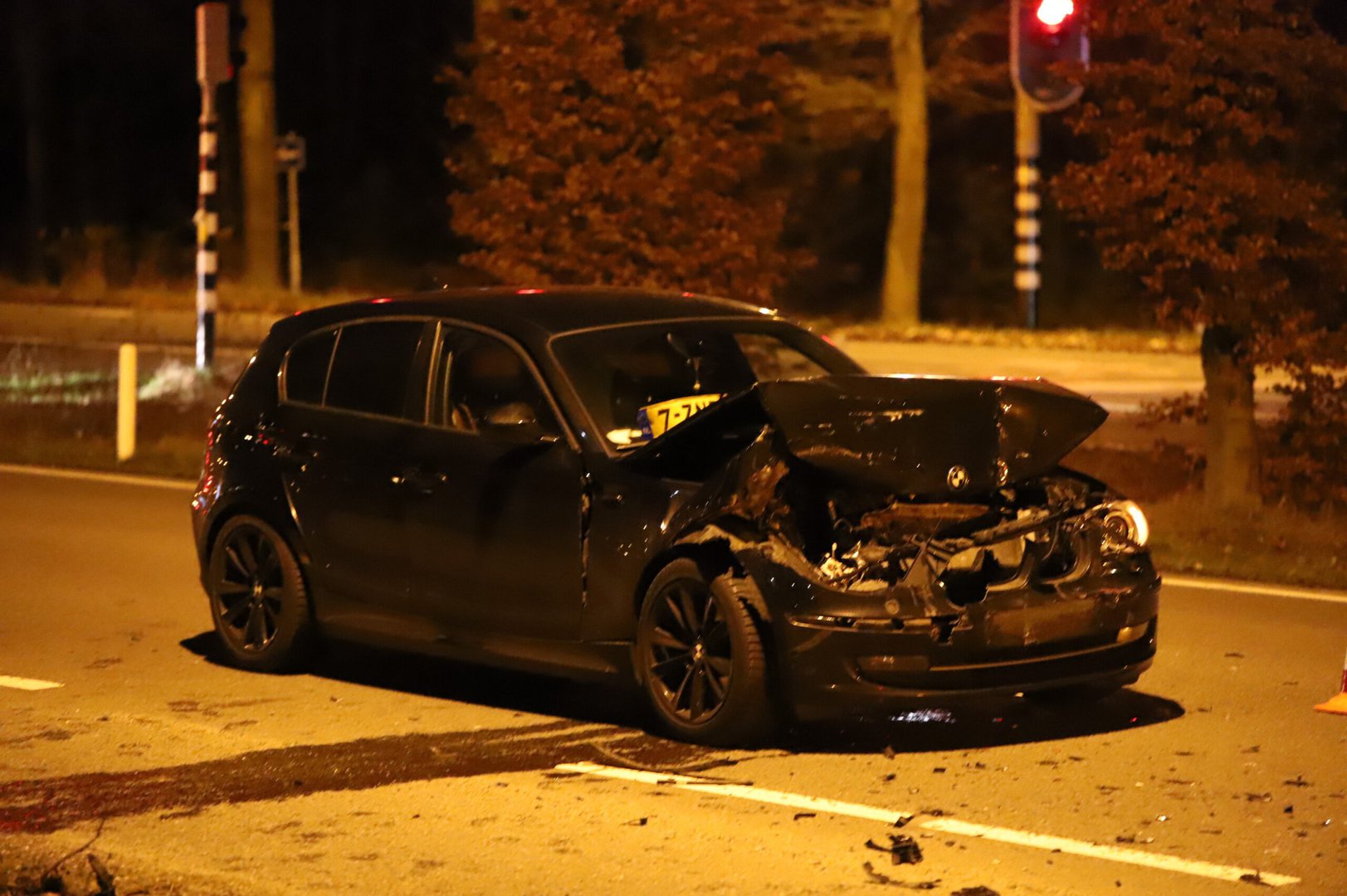 Flinke kop-staartbotsing op Apeldoornseweg Arnhem