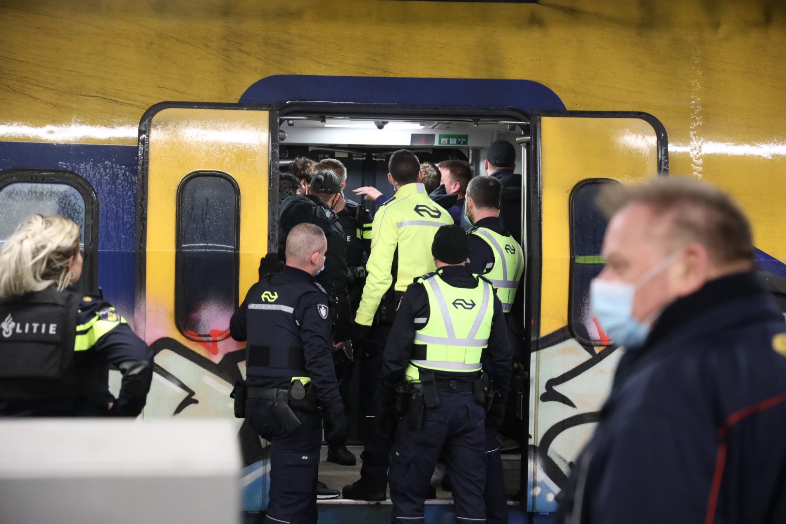 Melding van overval in trein bij Arnhem Centraal