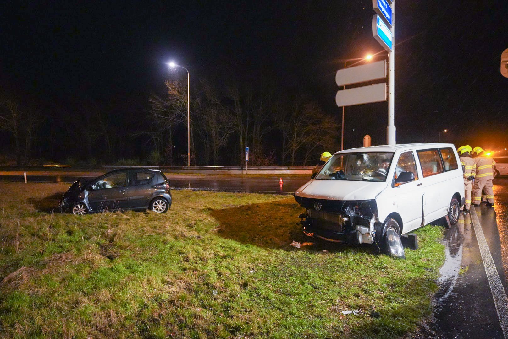 Drie gewonden bij fors ongeval in Heelsum