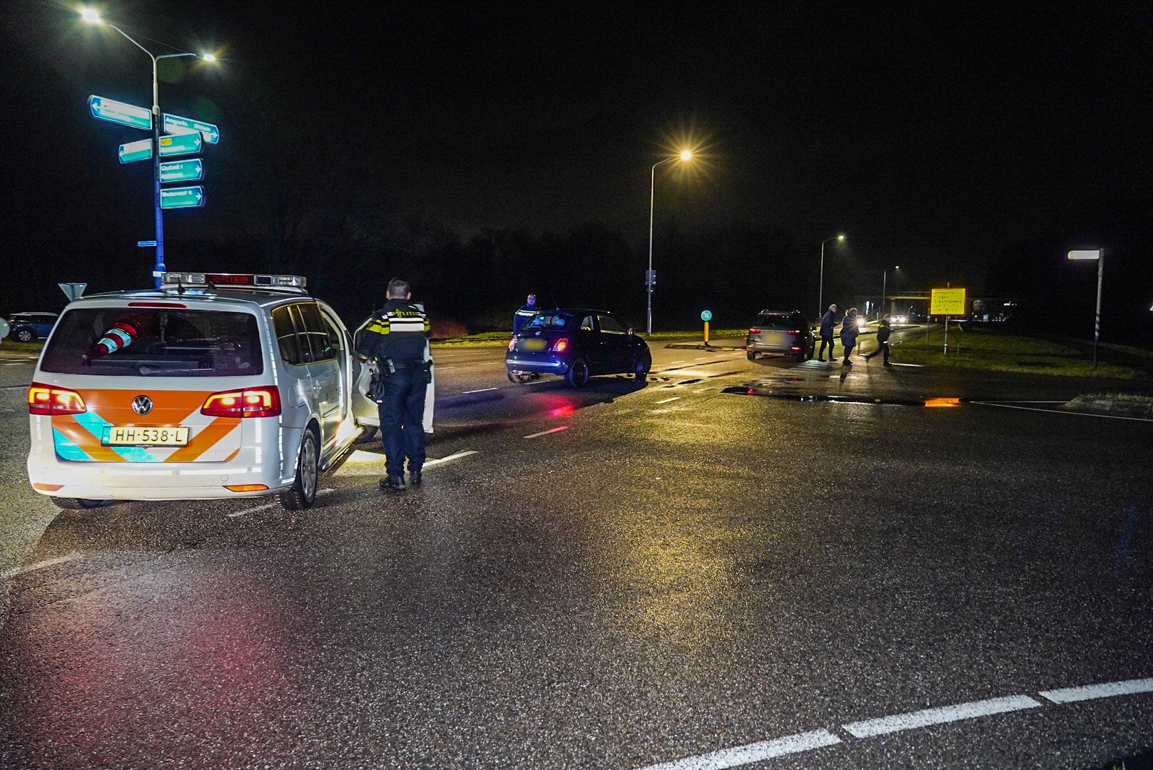 Forse schade na aanrijding in Doesburg
