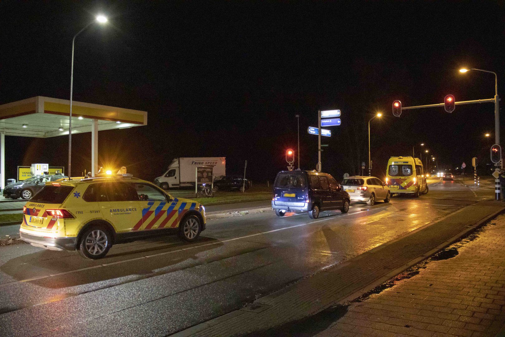 Bestuurder mee naar politiebureau na kop-staart aanrijding in Velp