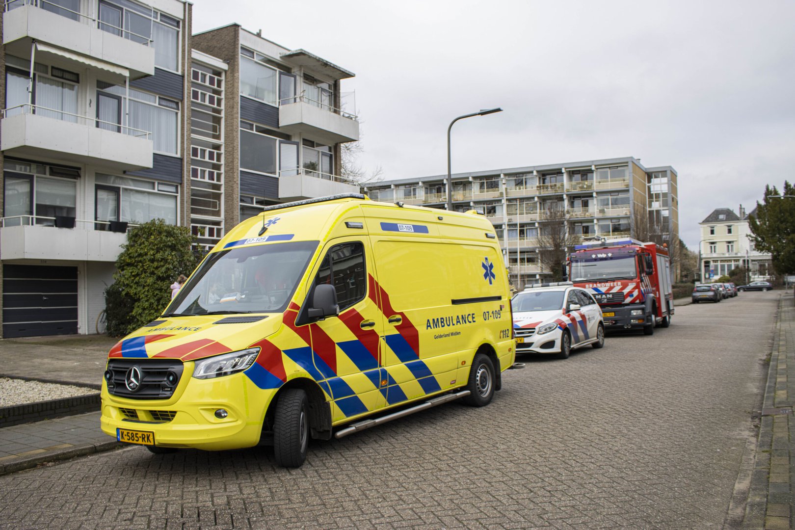 Persoon overgebracht naar ziekenhuis door koolmonoxide