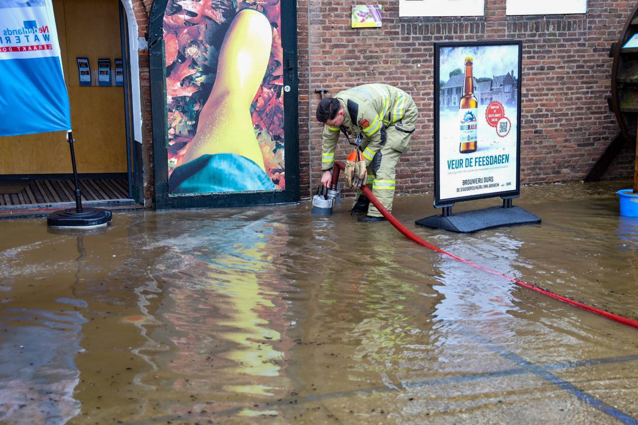 Wederom wateroverlast bij Nederlands Watermuseum