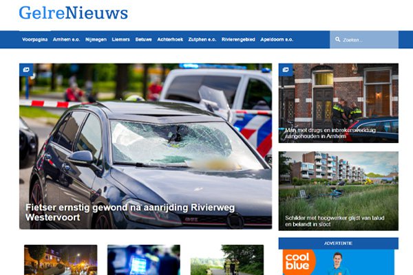 GelreNieuws lanceert vernieuwde en verfrissende website