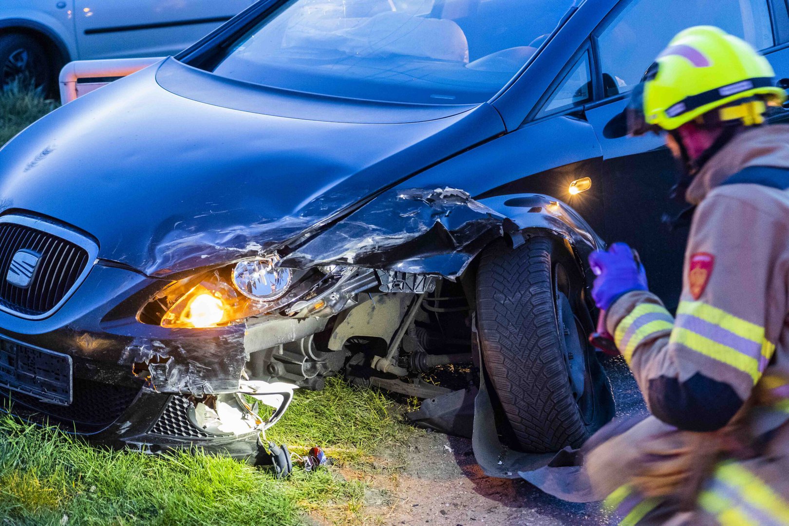 Ongeval op kruising in Angerlo