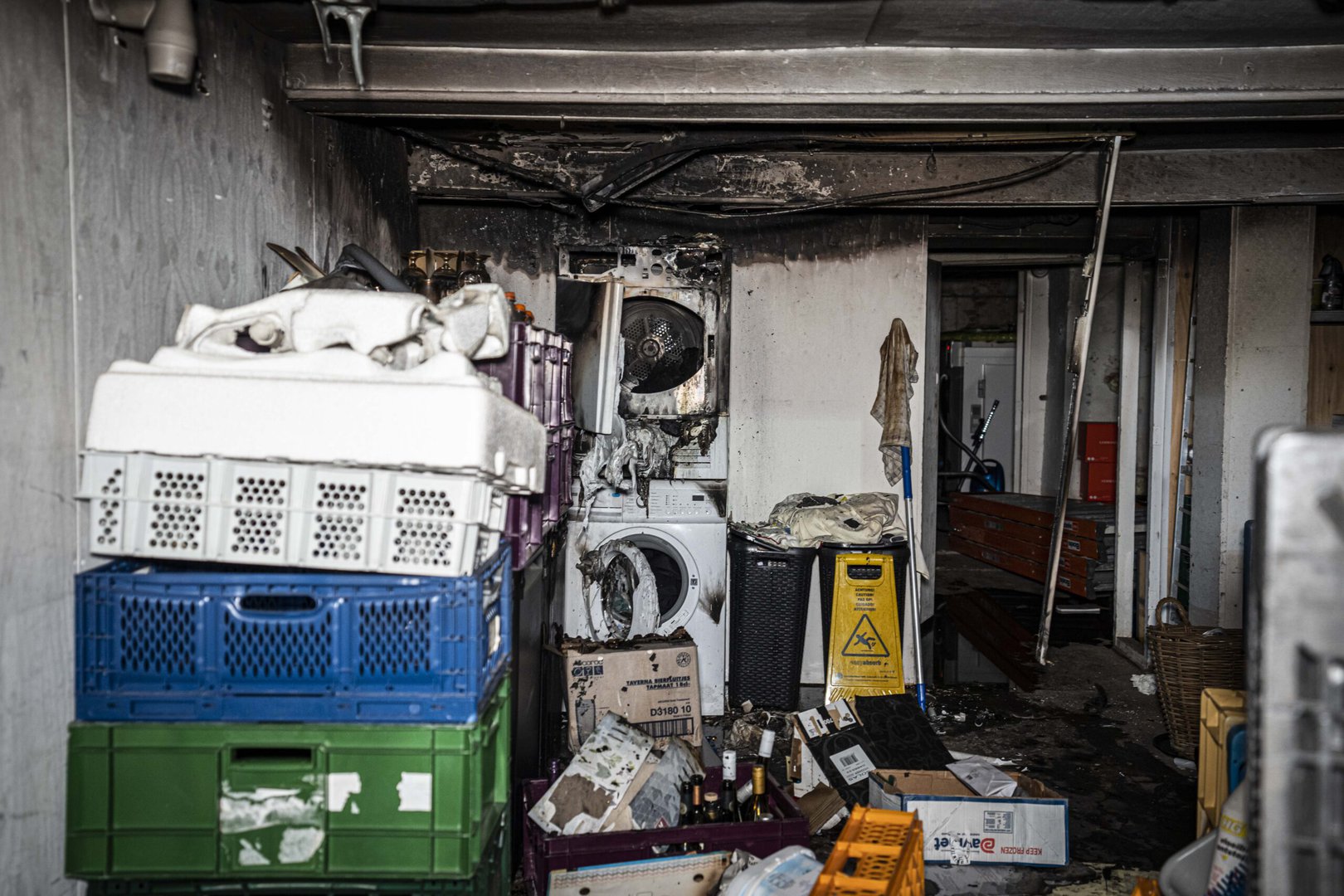 Woningen ontruimd na brand op Jansplein Arnhem