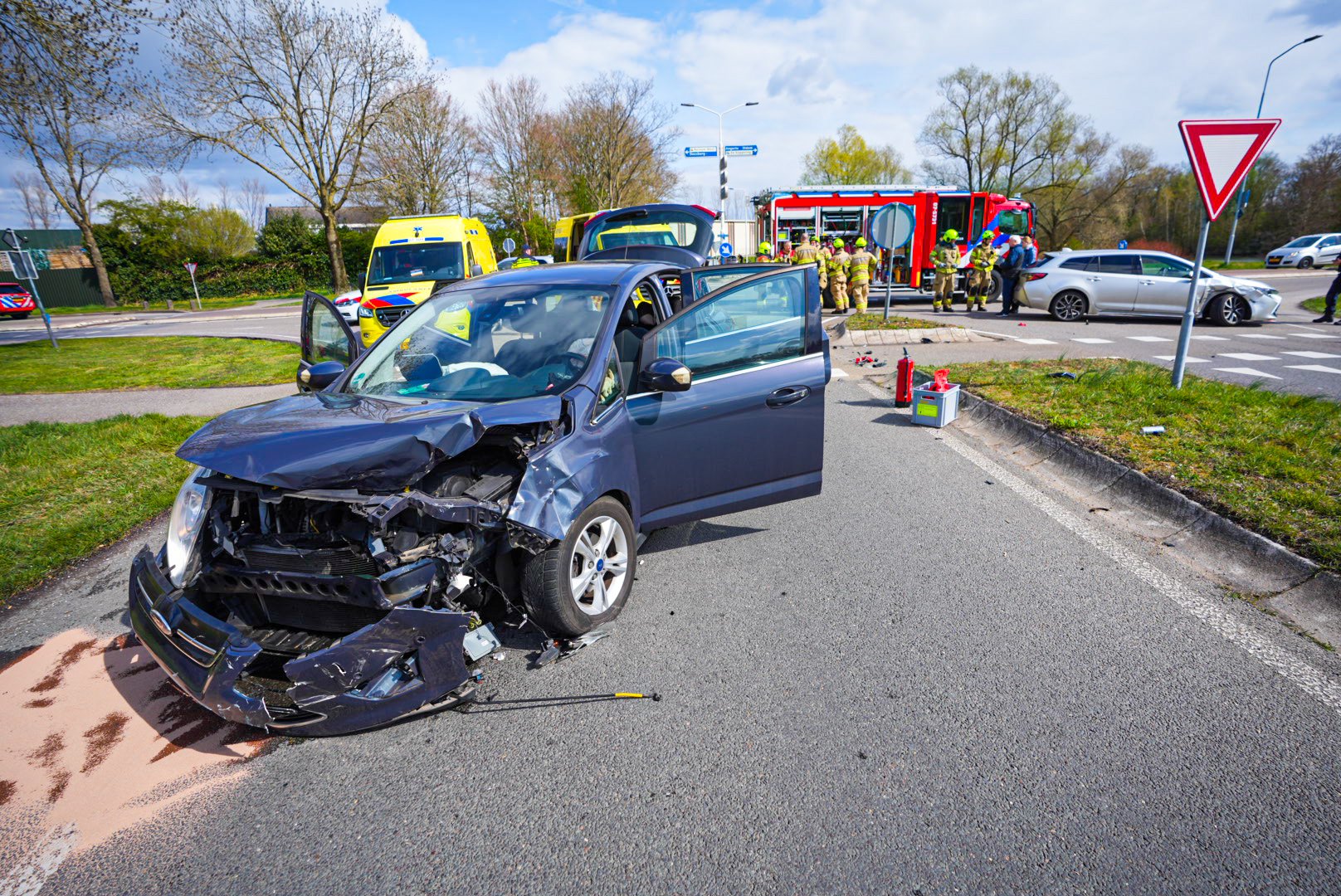 Moeder en kinderen gewond bij ongeval Doesburg