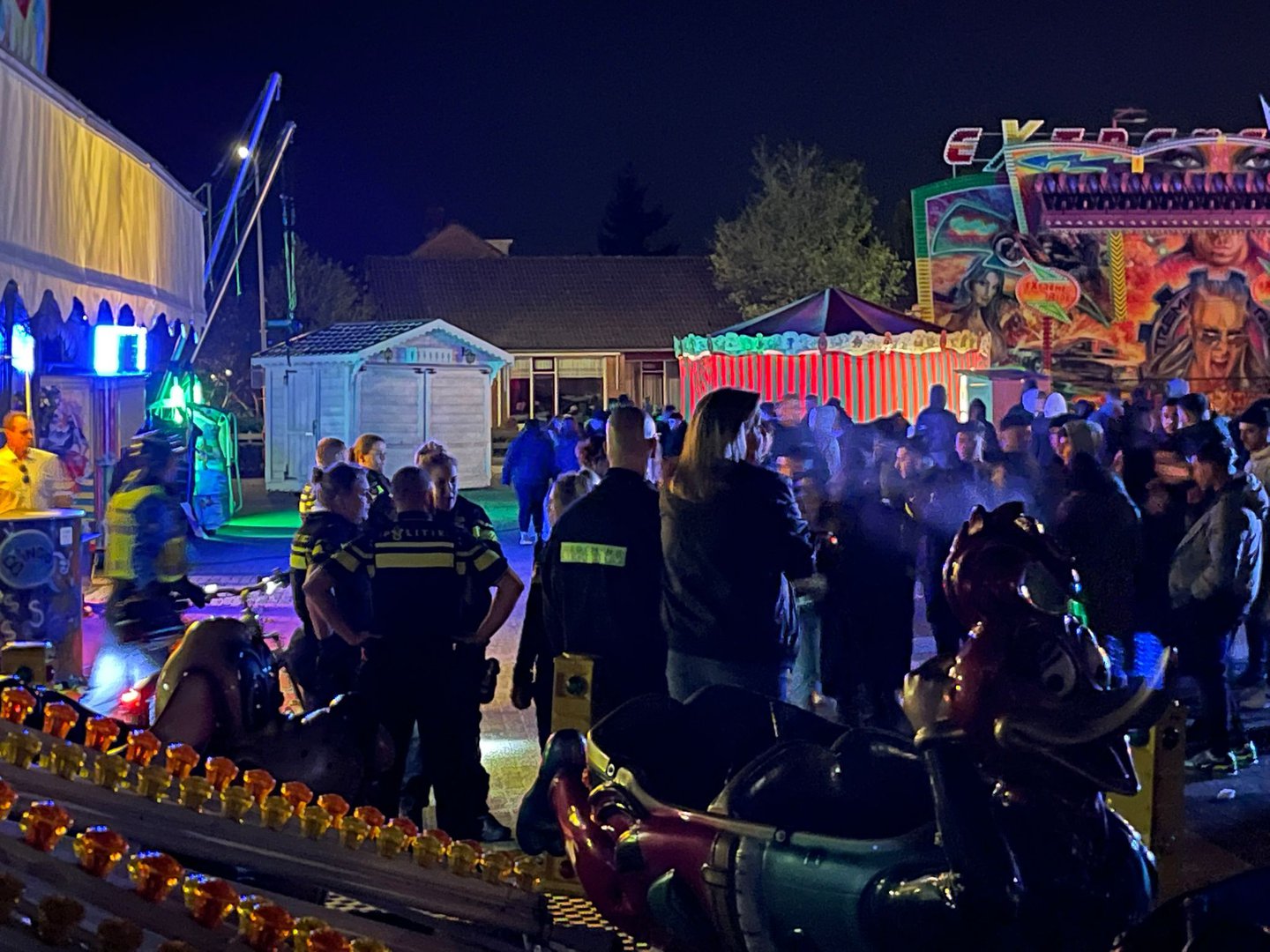 Onrust bij Kermis Dieren, een aanhouding