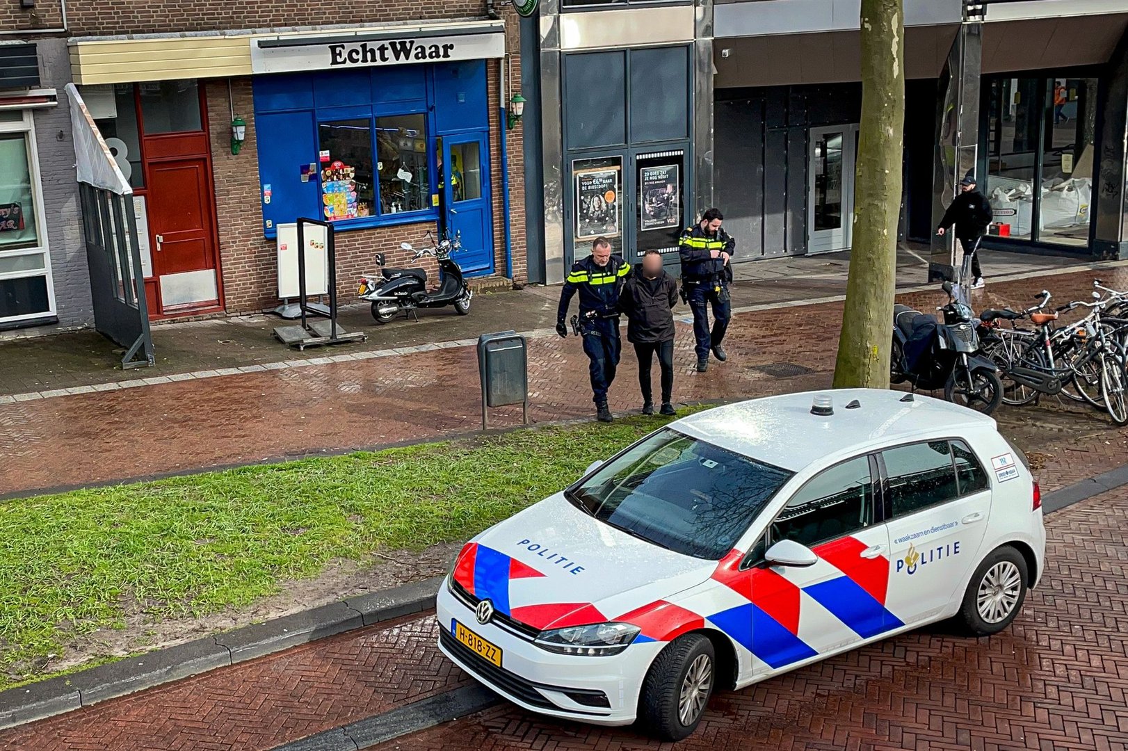 Overval op slijterij in de binnenstad van Arnhem